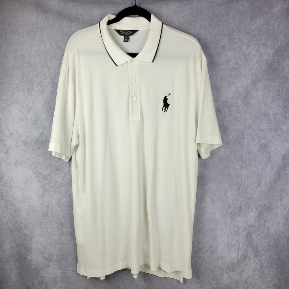 Polo Golf Ralph Lauren Men's‎ Classic Fit Soft Polo XL White